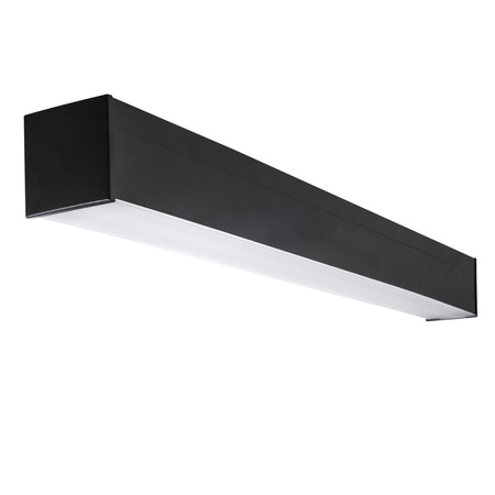LED-Langfeldleuchte AL-MH-NT 40W 4500lm 3000K 114cm Schwarz KANLUX
