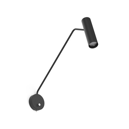 EYE SUPER 6501 Nowodvorski Wandleuchte Schwarz GU10Wandleuchte Tuba Stahl Modern