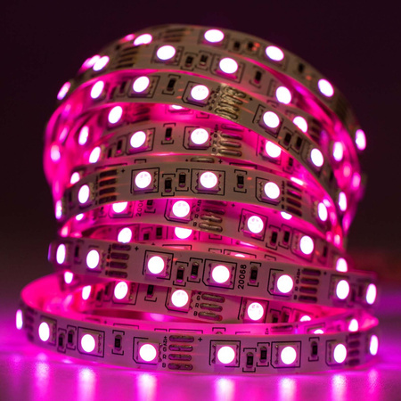 LED-Strip, LED-Streifen 12V 72W 300LED 5050 10mm 5m RGB LUMILED