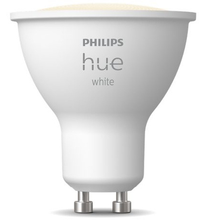 LED GU10 Reflektor-Glühbirne 4.2W = 50W 400lm 2700K Warmweiß SMART Smart Bluetooth ZigBee Weiß Philips HUE