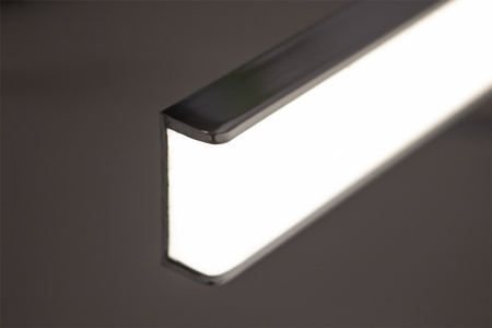 LED-Spiegelleuchte 18W, Badezimmer-Wandleuchte 1100lm Chrom neutral 90cm VENUS LUMILED