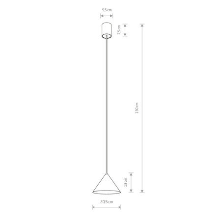 ZENITH S 7996 Nowodvorski Schwarz GU10 Pendel-Deckenleuchte ?20,5 cm Loft