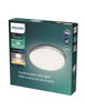 Plafond LED-Deckenanbauleuchte TWIRLY 12W 2700K 29cm Grau Rund PHILIPS