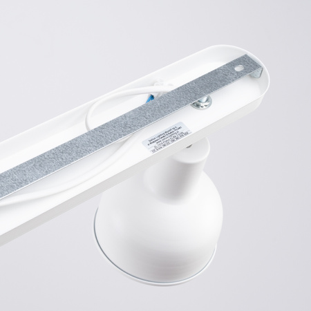 Deckenleuchte ELBA 2xE27 Reflektor Moving white Loft SOLLUX