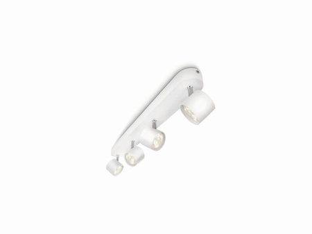 LED STAR Deckenleuchte 4x 4.5W 2700K Dimmbarer Reflektor Leuchte Beweglich Weiß PHILIPS