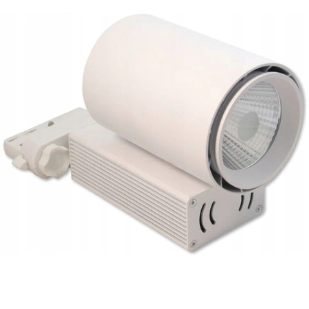 LED-Schienenleuchte 30W 3000K für 3-Phasen-Schienen weiß