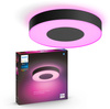 LED-Deckenleuchte INFUSE L Schwarz 52.5W CCT RGB PHILIPS HUE Bluetooth Zigbee