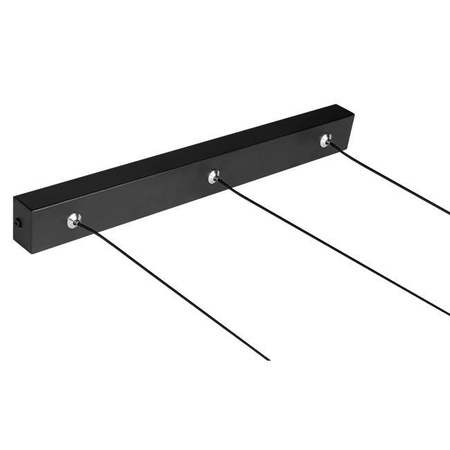 Masterled Deckenleuchte 3x G9 Schwarz Matt Piero Pendelleuchte