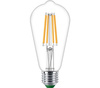 Edison LED Lampen E27 ST64 4W = 60W 840lm 2700K Warm Filament PHILIPS Ultra Efficient