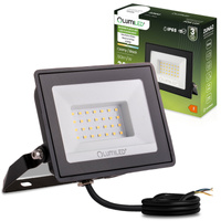 LED-Flutlicht ZUNA2 30W 2700lm 4000K IP65 Schwarz LUMILED
