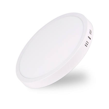 LED-Panel Deckenleuchte 24W 1920lm 4000K Neutrale Anbauleuchte Rund weiß Proma Masterled