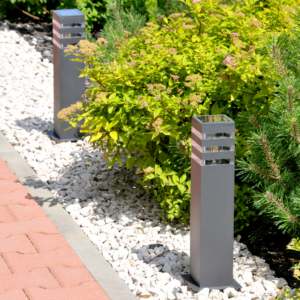 GOLDLUX (Polux) Garten-Pendelleuchte LED E27 TEKSAS graphit 44cm