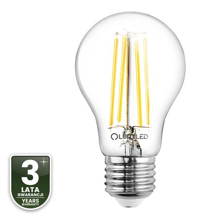 6x LED-Lampe E27 A60 4W = 40W 470lm 3000K Warm 360° FILAMENT LUMILED