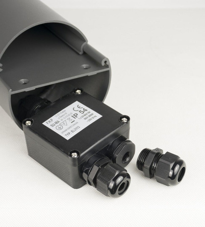 Außenstehende Gartenleuchte POST Elborn EL3113 G9 46,5 cm + 2x Su-Ma-Steckdose