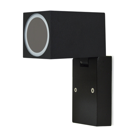 LED-Gartenwandleuchte GU10 BOSTON GOLDLUX (Polux) BEWEGLICH SCHWARZ