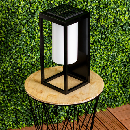 LED-Außen-Solarlampe für den Garten stehend 3000K IP44 28,5cm Dämmerungssensor