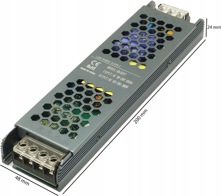 Modulares Konstantspannungsnetzteil 300W 12 V 25 A DC SLIM