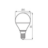 LED Lampen IQ-LED BALL E14 G45 7.2W 806lm 2700K Warm KANLUX