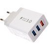SCHNELLES NETZWERK-LADEGERÄT QUICK CHARGE 3.0 + 2x USB 2.4A VAYOX VA0001
