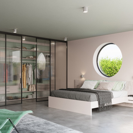 Anbauleuchte INEZ G9 Spot Tuba Grau SOLLUX