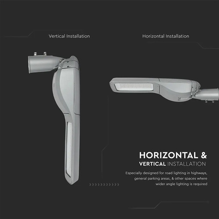 Straßenlaterne LED 200W 4000K KLASSE II + III-M Typ SAMSUNG CHIP VT-200ST V-TAC