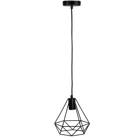 VIGO IL MIO geometrische Loft-Stil Draht-Pendelleuchte ZWIS 1xE27 GOLDLUX (Polux)