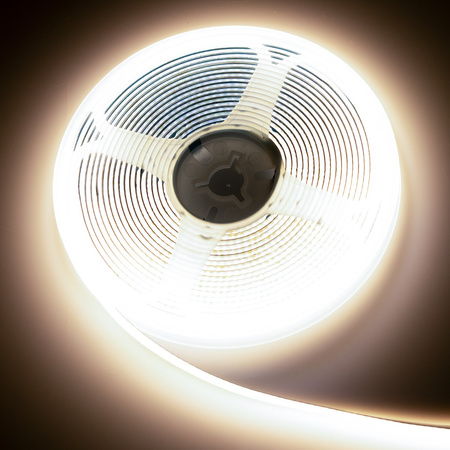 LED-Strip, LED-Streifen 12V 50W 1920LED NEON 8mm 5m COB IP65 neutral LUMILED