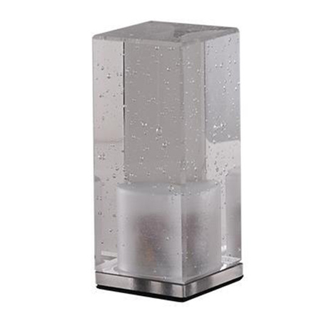 LED-Schreibtischlampe Tischlampe 3W RGB USB Grau IP20 Cristal Masterled