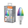 LED-Birne E14 Kerze 4.9W = 40W 470lm RGBW CCT Dimmbar SMART+ Matter Wifi Kerze Ledvance