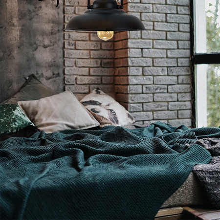 RETRO IL MIO ICELAND abgehängte Deckenleuchte 1xE27 Schwarz - GOLDLUX (Polux)