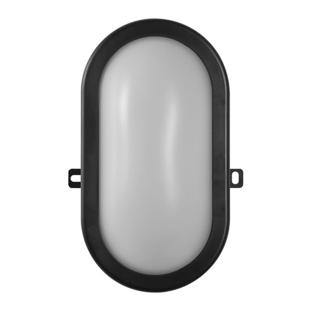 LED-Wandleuchte 11W 4000K IP54 Hermetisch Außen Schwarz BULKHEAD LEDVANCE