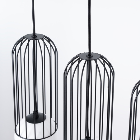 BRINA Hängeleuchte 3L 3xG9 Schwarz Modern SOLLUX