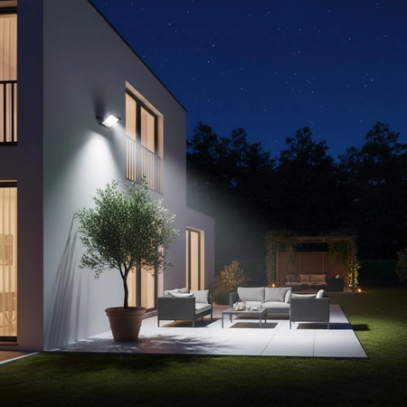 LED-Flutlicht Halogen-Außenstrahler 50W 6500K 4500lm IP65 FLOODLIGHT LUX OSRAM