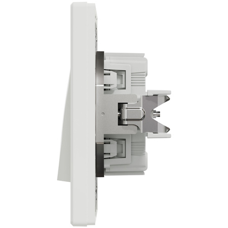 Schalter Schalter Single Single Pole Flush Mount Asfora IP20 Weiß