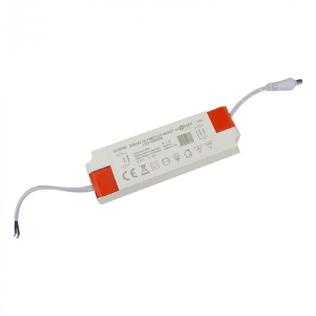 LED-Paneel 120x30 Unterputzwanne 50W 5000lm 4000K Neutral Schwarz Ecolight