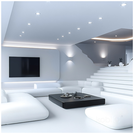 EINSATZ STANDARD MILKY milchig 5W 450lm 6500K 120° KOBI LED-Leuchteneinsatz