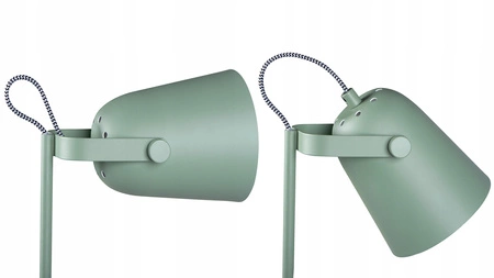 Schulnachttisch-Schreibtischlampe + Organizer Raibo E27 5W Grün KANLUX