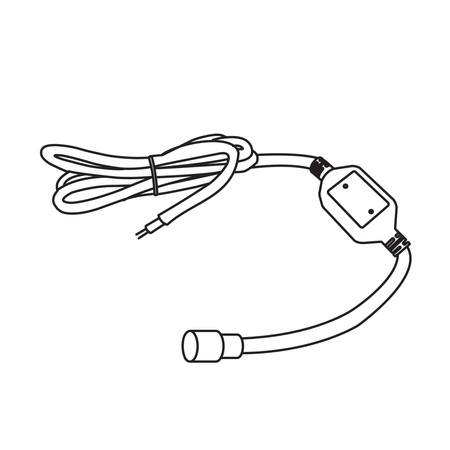 Anschlusskabel mit Netzgerät für Lichtschläuche IP65 GIVRO-PR Kanlux