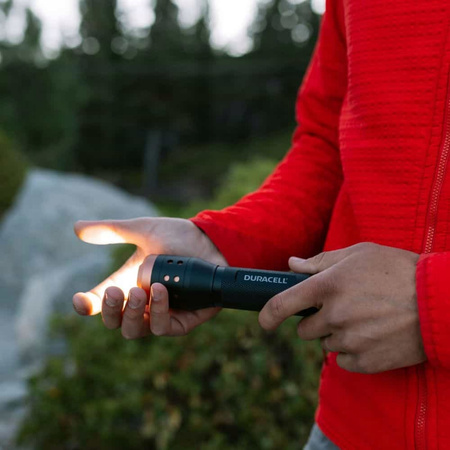 Aluminium-LED-Taschenlampe handlich leistungsstarke taktische Batterie 4 x AA 700lm 3 Modi DURACELL