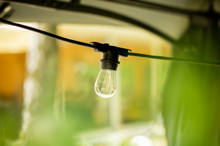 Lichterkette für den Außenbereich Gartengirlande 20 m 20 xE27 LED 1,3 W