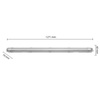 Flammenhemmende T8 IP65 Transparent 120cm Masterled