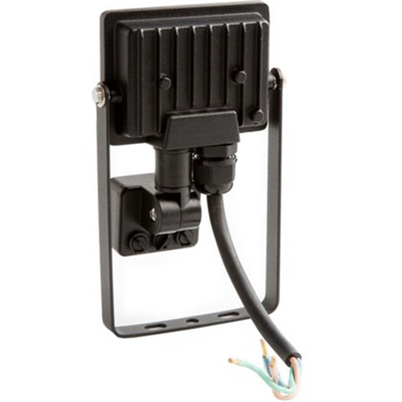LED Fluter 10W 900lm 6500K IP65 Schwarz mit Bewegungssensor