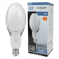 LED-Birne E40 80W 8000lm 6000K Cold Rocket Ecolight