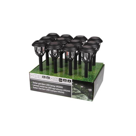 LED Solar Gartenlampe Drive 5500-6000K IP44 40cm Dämmerungssensor