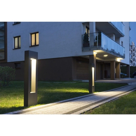 Outdoor LED Gartenpollerleuchte REKTAN 90cm GU10 IP65 Su-Ma
