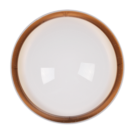 Plafond LED-Deckenleuchte 24W 2600lm 4000K Neutral 120° Weiß Gold Toulouse Sanico Goldlux