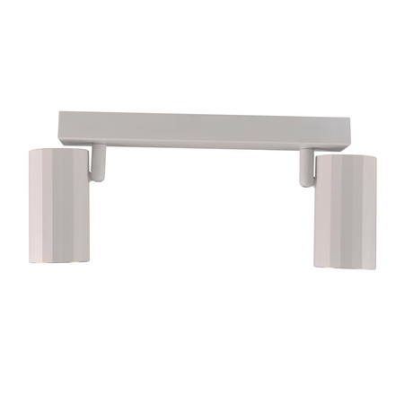 Wand- und Deckenstrahler 2x GU10 Weißgold NICEA Sanico Goldlux