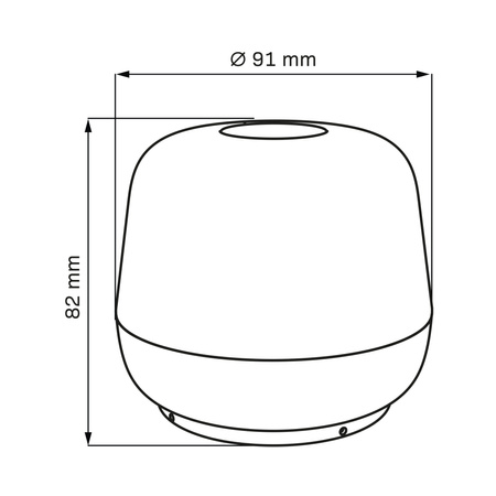 Dekorative LED-Tischlampe für den Außenbereich 1.8W 160lm 2700K Warm Grün IP44 Dimmbar Samba Sanico Goldlux