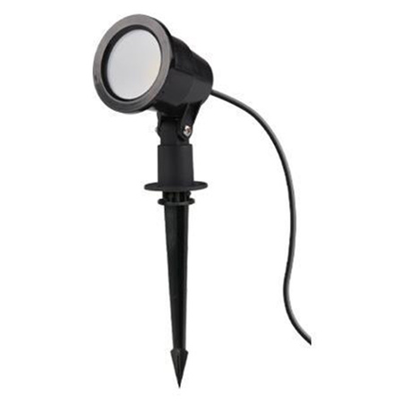 LED Garten Außenstrahler SERGIO 7W 2700K Angetrieben Schwarz Modern