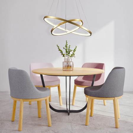 LED-Hängelampe 35W 4600lm 4000K Neutral 120° Gold LEA Sanico Goldlux